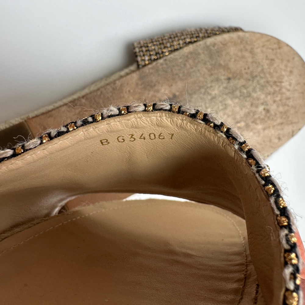 Chanel Espadrille Slides - Picture 6 of 15